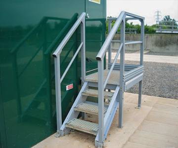 GRP Platform, Ladder stairs