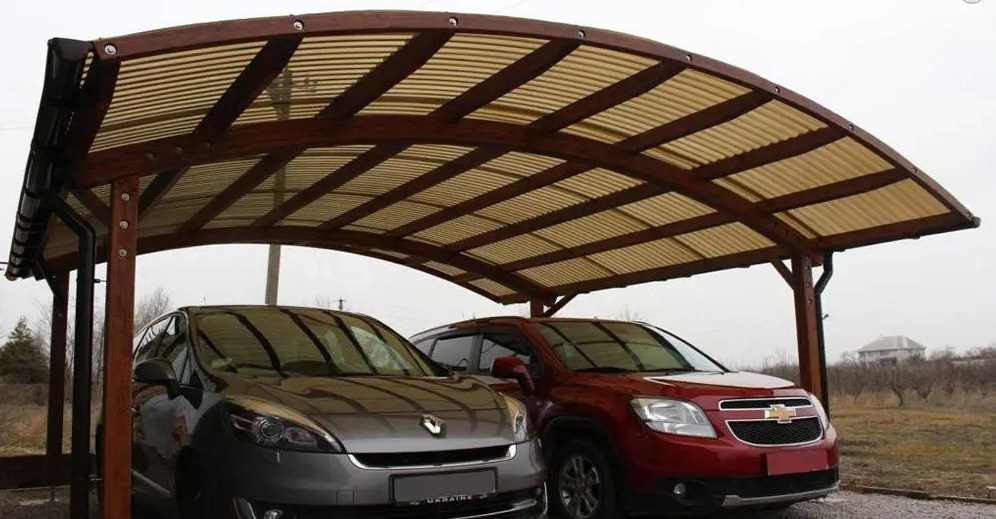 GRP car parking shades in UAE